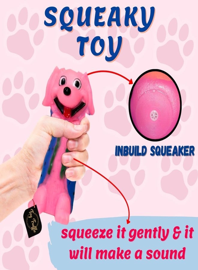 Toy Truffle لعبة ترافل الديناميكية الصريرية للحيوانات الأليفة: ممتعة للجراء والقطط، تشجع اللعب النشط وميلها الطبيعي للمضغ، وتحافظ على اهتمام حيوانك الأليف ومتعته أثناء الأنشطة الترفيهية - Image 5